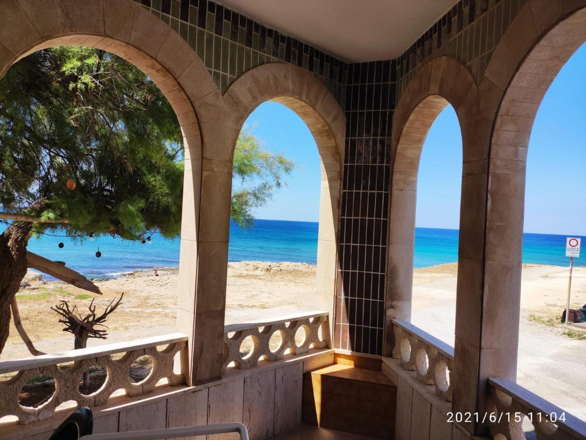 Casa Fronte Mare Villa Marina di Mancaversa Bagian luar foto