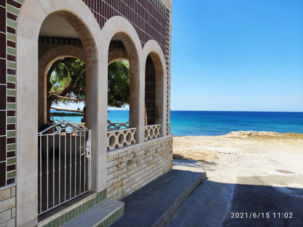 Casa Fronte Mare Villa Marina di Mancaversa Bagian luar foto