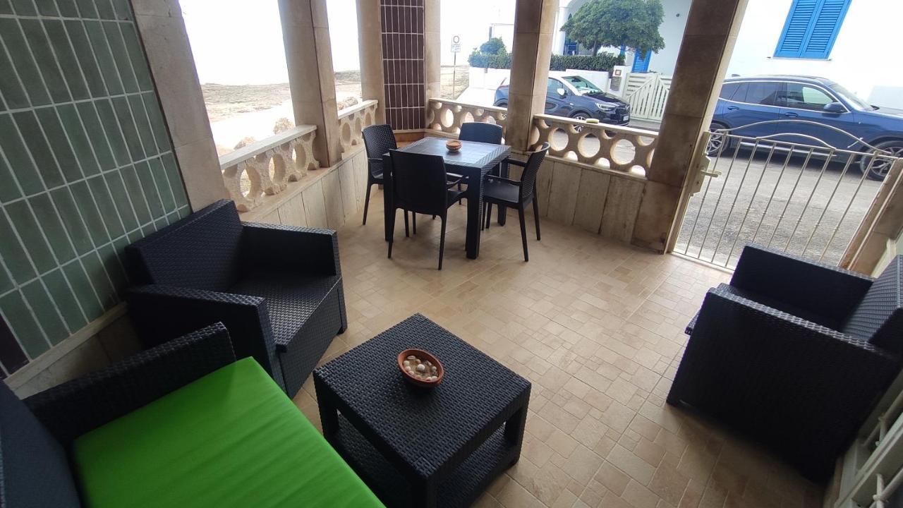 Casa Fronte Mare Villa Marina di Mancaversa Bagian luar foto