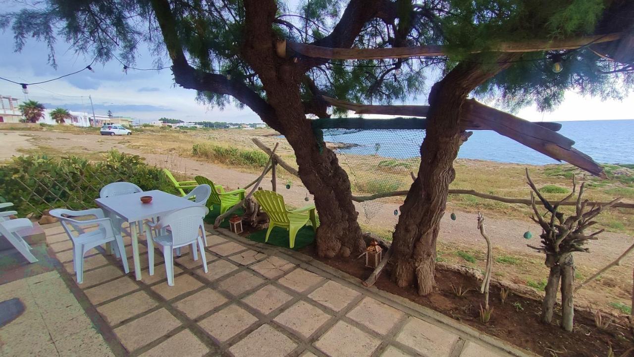 Casa Fronte Mare Villa Marina di Mancaversa Bagian luar foto