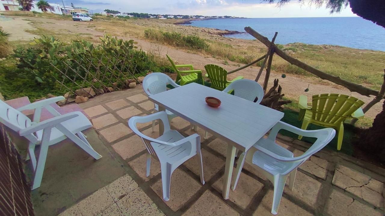 Casa Fronte Mare Villa Marina di Mancaversa Bagian luar foto